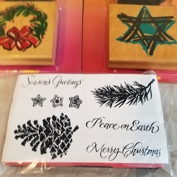 3 Sets Rubber Stamps Unoped New - Picture 4 of 7